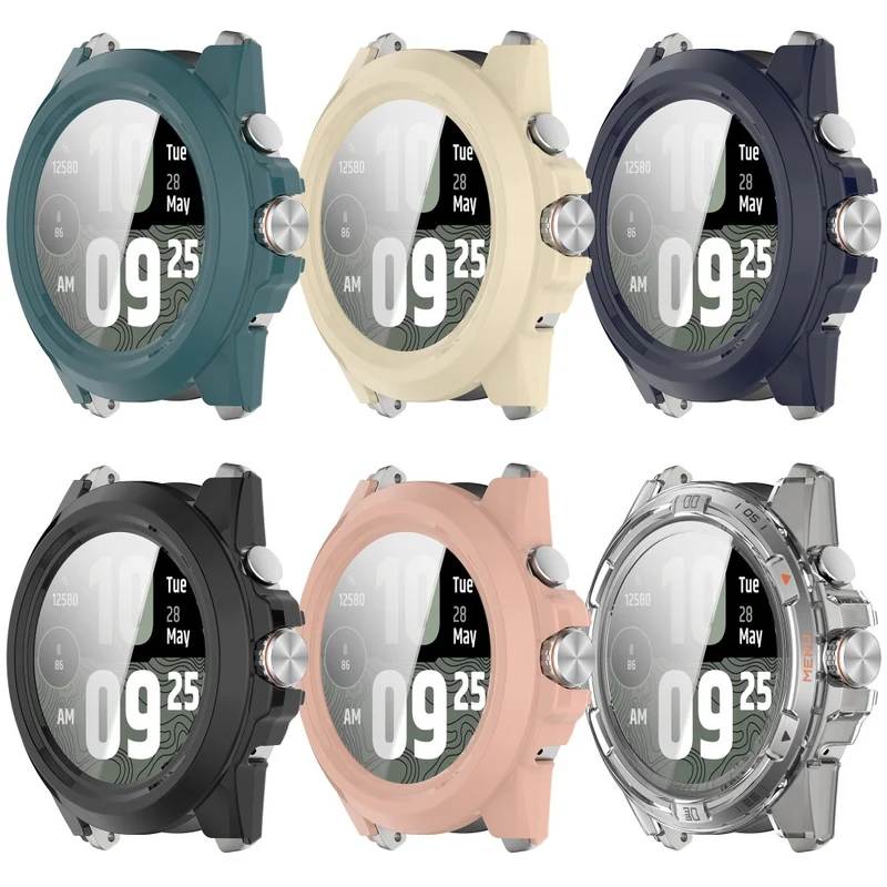 Supersauber TicWatch Atlas Glas und Silikon Hülle