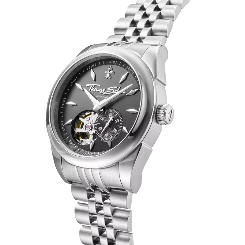 Thomas Sabo WA0414-201-203 Unisex Automatikuhr Silber • Saphirglas • Miyota 8N40 Automatikwerk