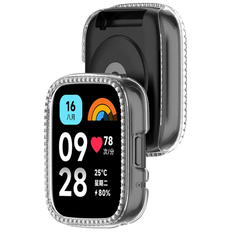 Super Schön Xiaomi Redmi Watch 3 Active / Xiaomi Redmi Watch 3 Lite Strass Hülle