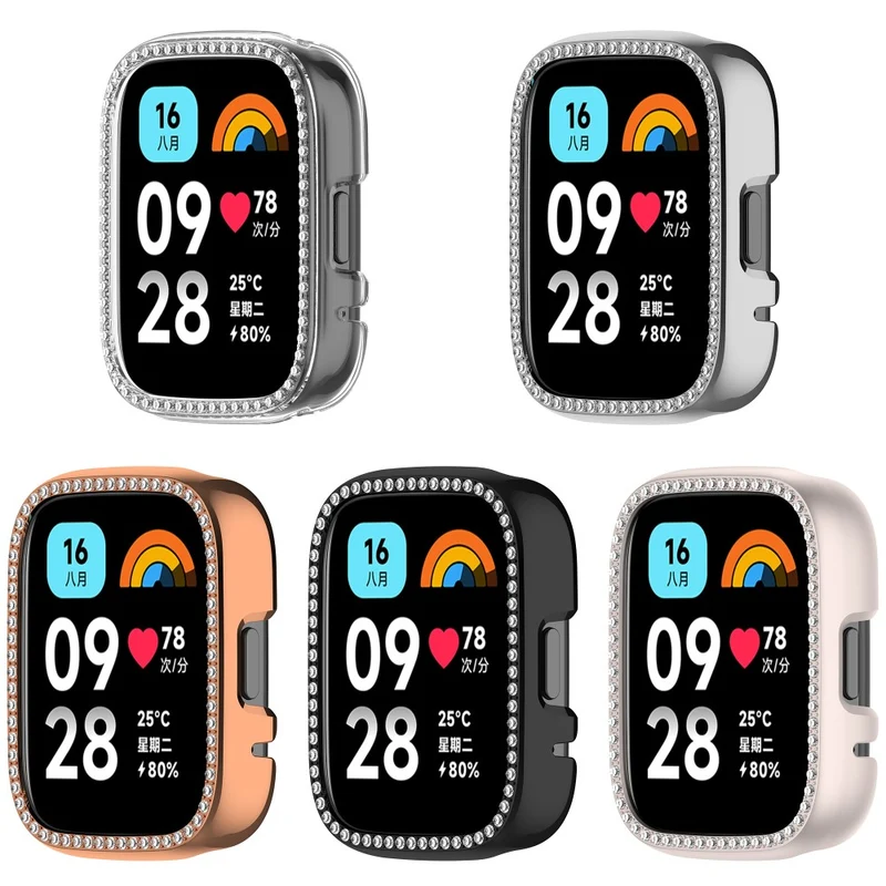 Super Schön Xiaomi Redmi Watch 3 Active / Xiaomi Redmi Watch 3 Lite Strass Hülle
