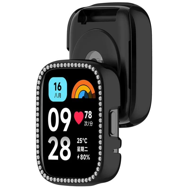Unglaublich Gut Xiaomi Redmi Watch 3 Active / Xiaomi Redmi Watch 3 Lite Strass Hülle