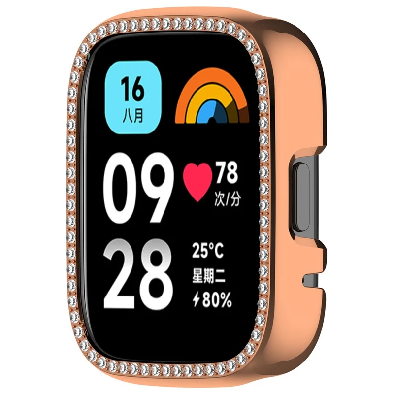 Unglaublich Gut Xiaomi Redmi Watch 3 Active / Xiaomi Redmi Watch 3 Lite Strass Hülle