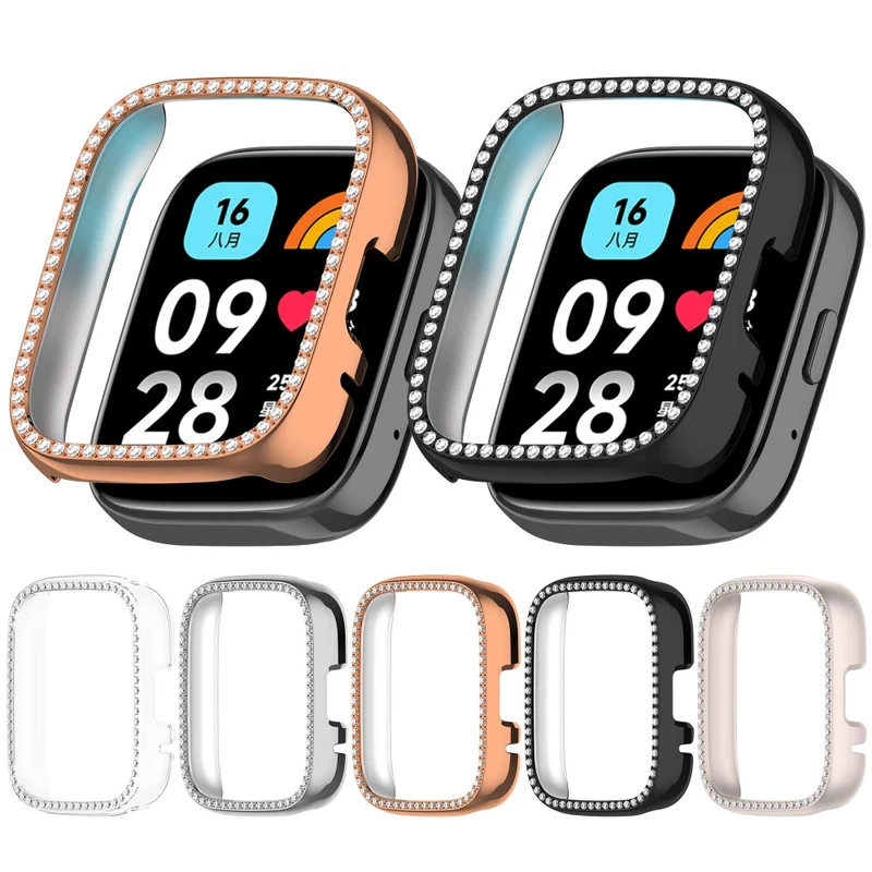 Unglaublich Gut Xiaomi Redmi Watch 3 Active / Xiaomi Redmi Watch 3 Lite Strass Hülle