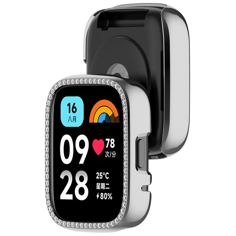 Unglaublich Gut Xiaomi Redmi Watch 3 Active / Xiaomi Redmi Watch 3 Lite Strass Hülle