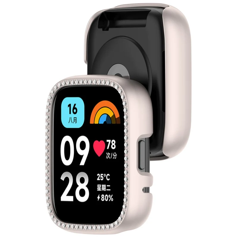 Unglaublich Gut Xiaomi Redmi Watch 3 Active / Xiaomi Redmi Watch 3 Lite Strass Hülle