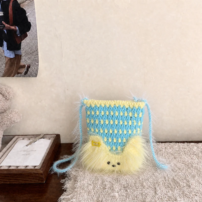 Süßes Plüsch-Tier-Themen Mini Tasche