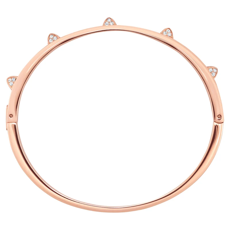 Swarovski Armreif Damen Dextera Weiß Roségoldfarben 5098834