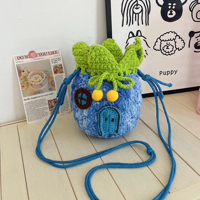 Süße Ananas Häkel Mini Tasche