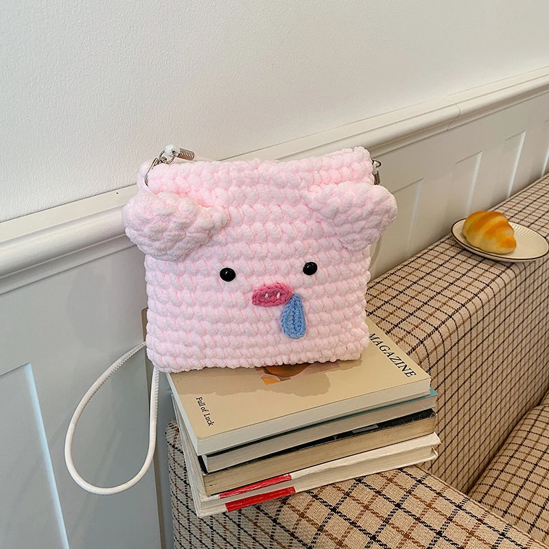 Süßes Tier-Themen Plüsch Tasche