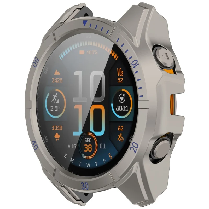 Großartig Garmin Tactix 8 51mm Glas und Silikon Hülle