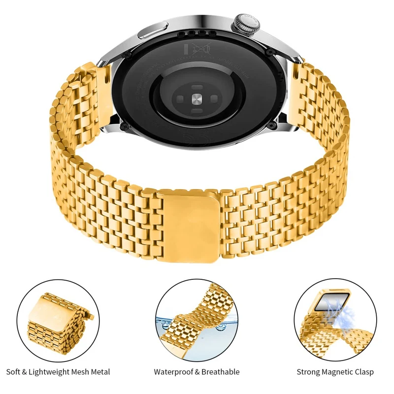 Auffallend Angenehm Huawei Watch GT 3 Pro 46mm Metall Armband