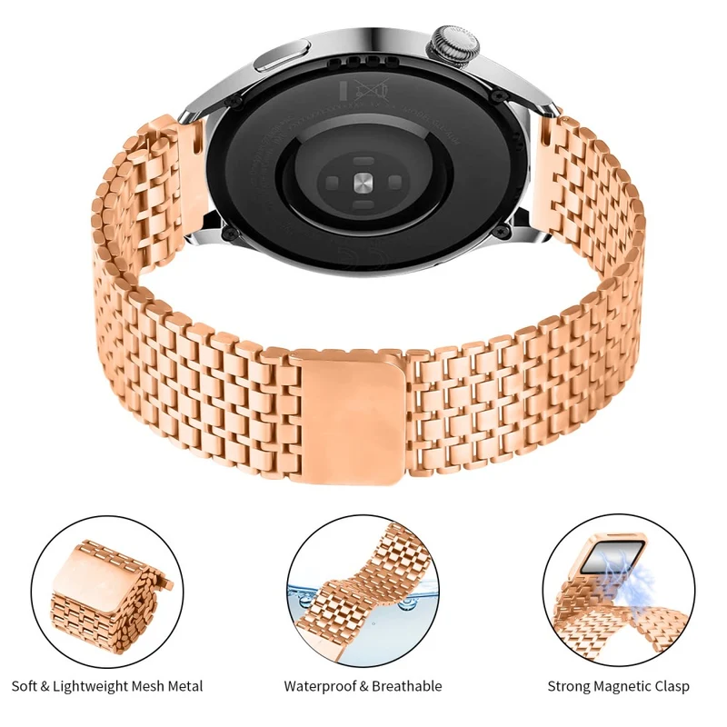 Auffallend Angenehm Huawei Watch GT 3 Pro 46mm Metall Armband