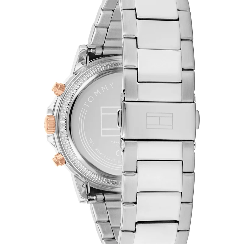 Tommy Hilfiger Stewart 1710734 Herren • Chronograph • Roségold-Lünette