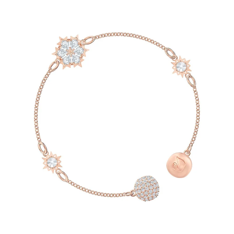 Swarovski SWA REMIX:STRAND SNOWFLAKE CZWH/ROS L 5512377