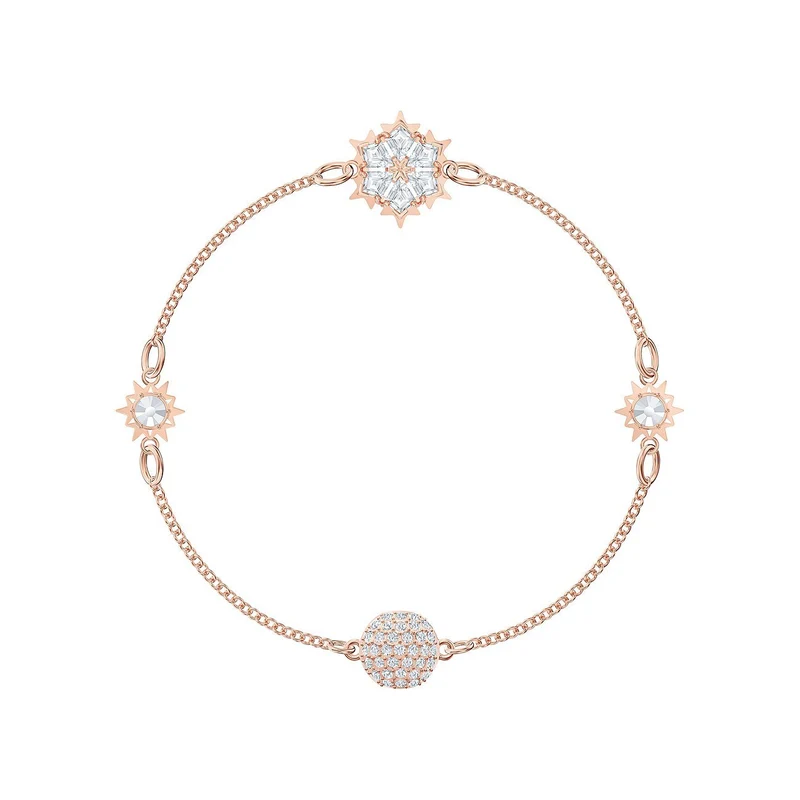 Swarovski SWA REMIX:STRAND SNOWFLAKE CZWH/ROS L 5512377