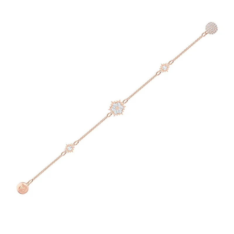 Swarovski SWA REMIX:STRAND SNOWFLAKE CZWH/ROS L 5512377
