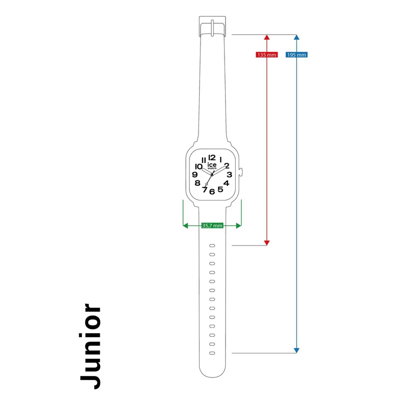 Ice‑Watch ICE smart junior 2.0 Pink Kinder‑Smartwatch 1,75″ Display Bluetooth