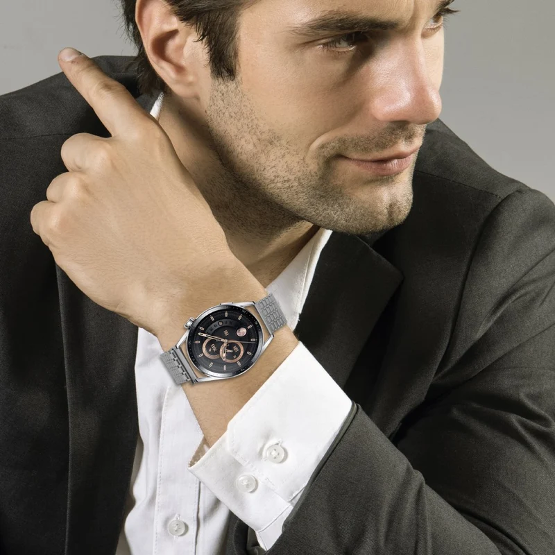 Sehr Gut Huawei Watch GT 4 46mm Metall Armband