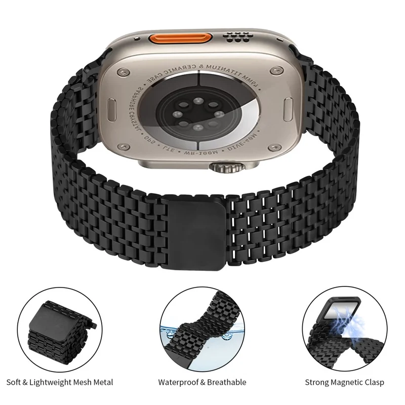 Unglaublich Modisch Apple Smartwatch Metall Universell Armband