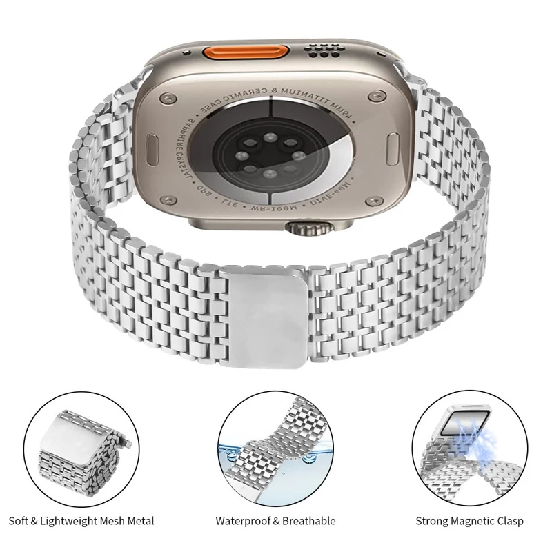 Unglaublich Gut Apple Smartwatch Metall Universell Armband