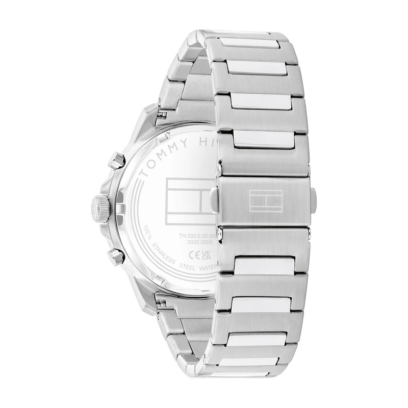 Tommy Hilfiger 1710686 Herren Armbanduhr Schwarz • Edelstahlgehäuse • Quarzwerk