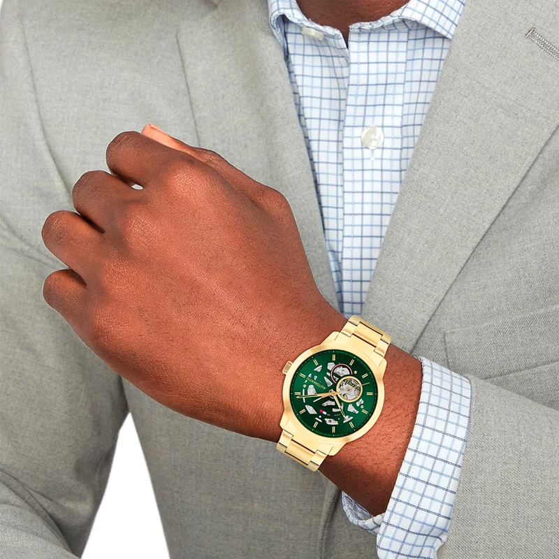 Tommy Hilfiger Henry Automatic 1710662 Herren • Skelett-Zifferblatt • Automatikwerk Miyota 8215