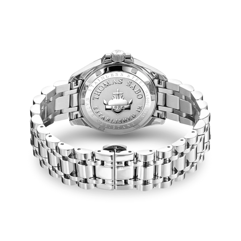 Thomas Sabo Divine WA0404-201-211 Damenuhr Grün • Mineralglas mit Saphirbeschichtung • 10 ATM wasserdicht