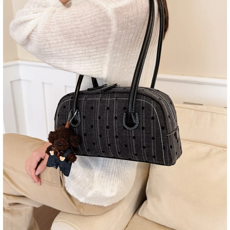 Polka Dot Akzent Handtasche