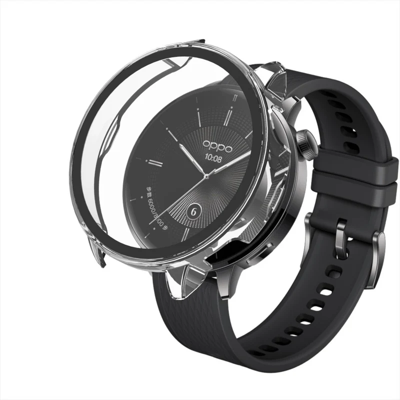 Absolut Gut Oppo Watch X2 Mini Glas und Silikon Hülle