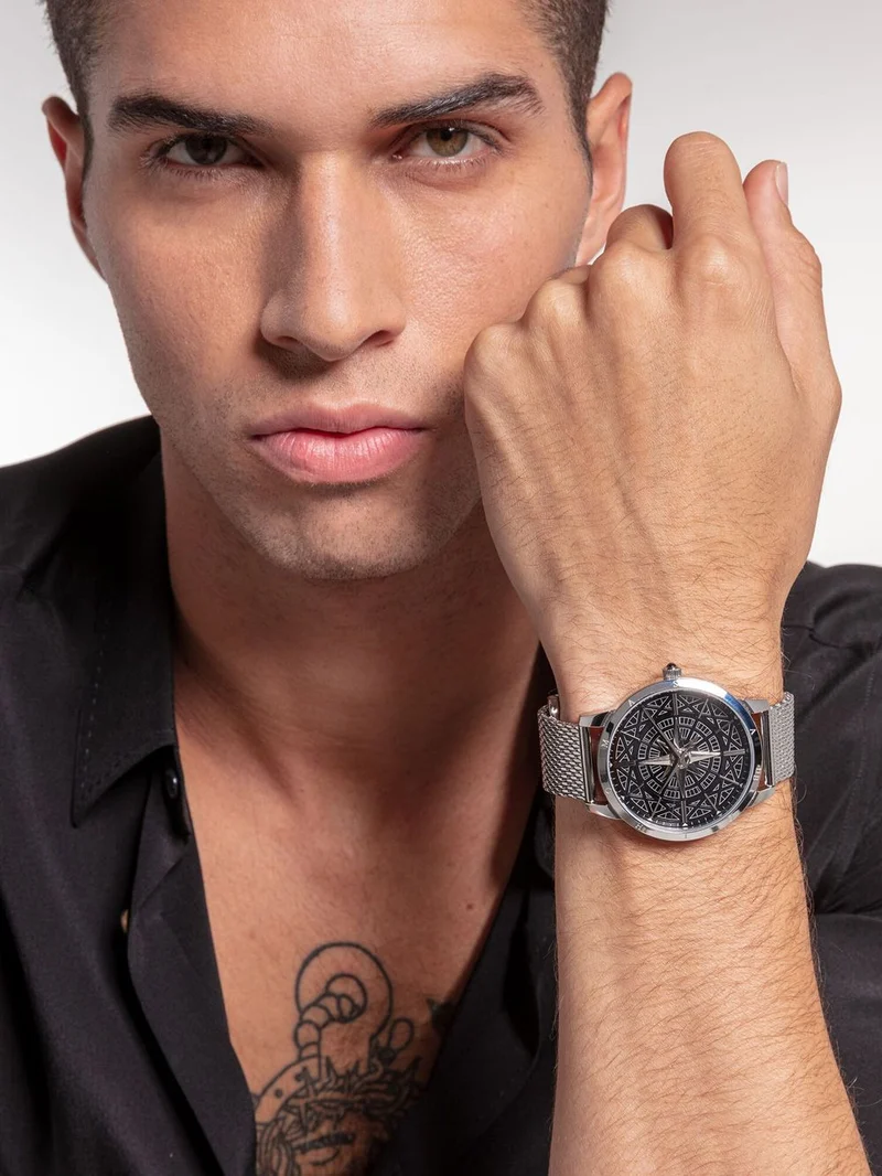 Thomas Sabo Rebel Spirit WA0349-201-203-42 Herren • 42 mm Edelstahlgehäuse • 5 ATM Wasserdicht