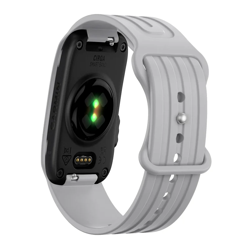 Bandz Garmin Cirqa Silikonarmband 'Classic' (Grau)
