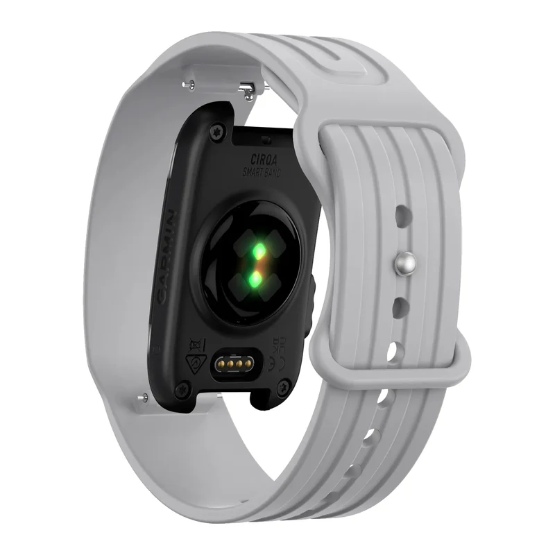 Bandz Garmin Cirqa Silikonarmband 'Classic' (Grau)