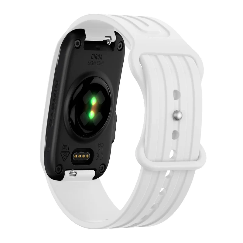 Bandz Garmin Cirqa Silikonarmband 'Classic' (Weiß)