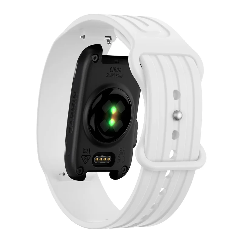 Bandz Garmin Cirqa Silikonarmband 'Classic' (Weiß)