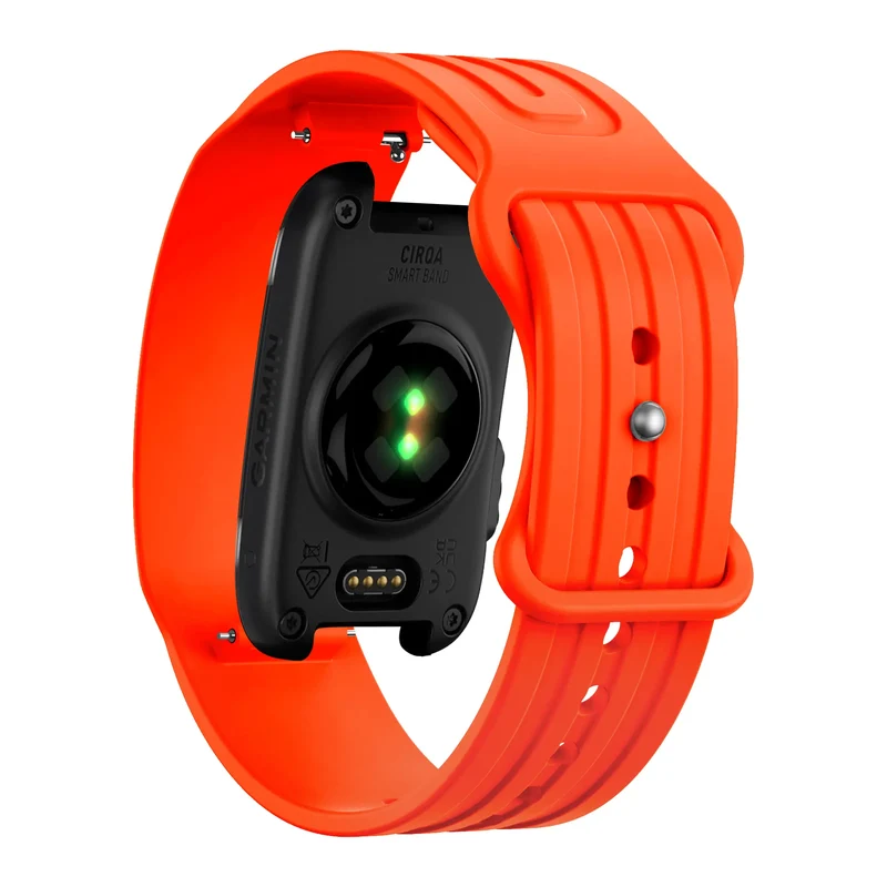 Bandz Garmin Cirqa Silikonarmband 'Classic' (Orange)