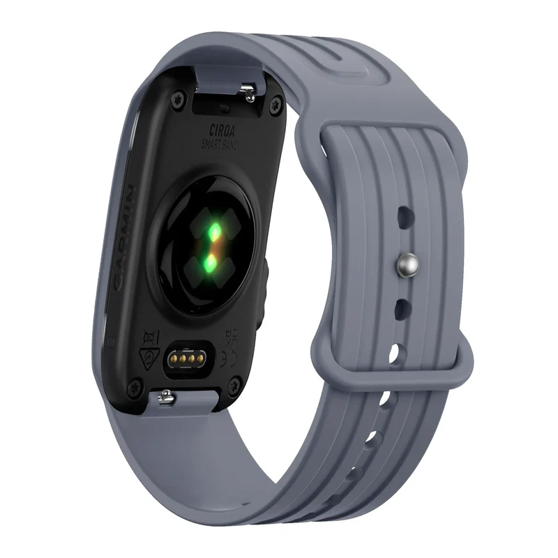 Bandz Garmin Cirqa Silikonarmband 'Classic' (Graublau)