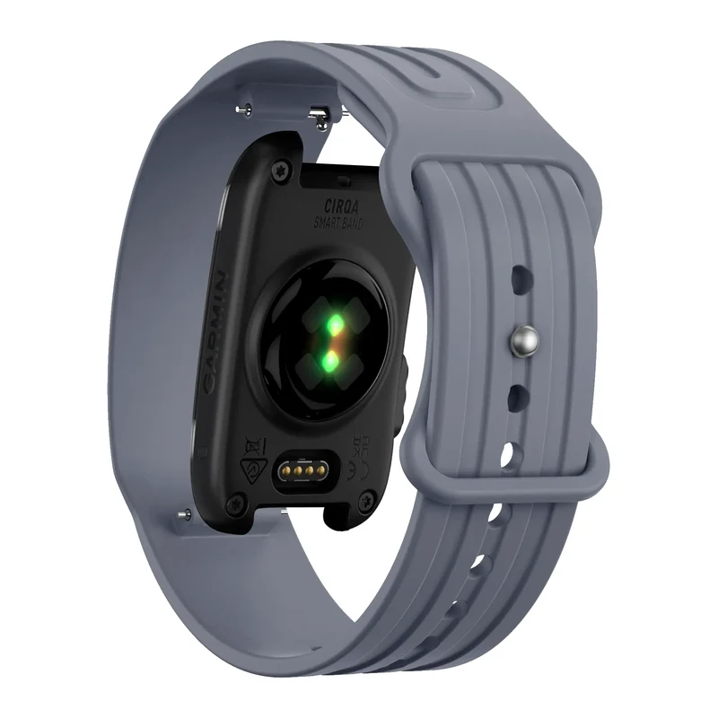 Bandz Garmin Cirqa Silikonarmband 'Classic' (Graublau)