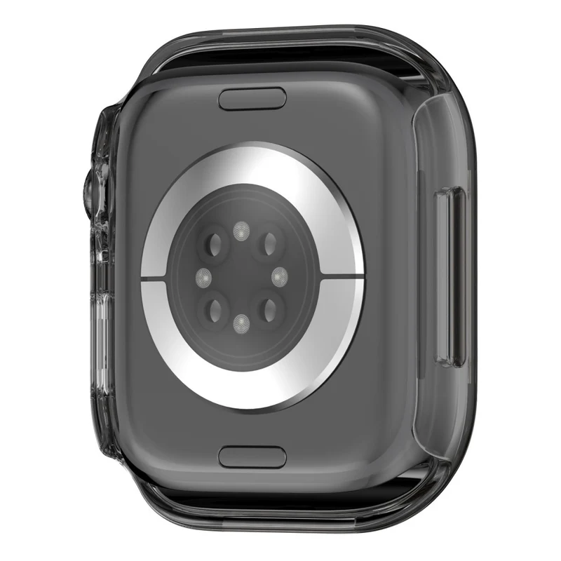 Absolut Schön Apple Watch Series 10 42mm Glas und Silikon Hülle