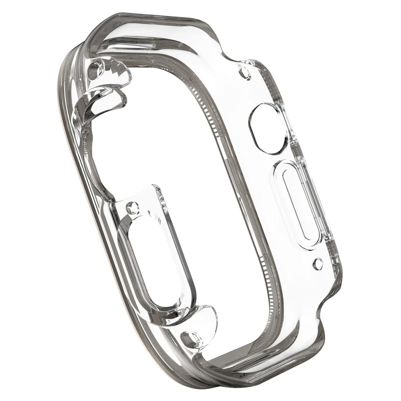 Super Stylisch Apple Watch Ultra 2 / Apple Watch Ultra Glas und Silikon Hülle