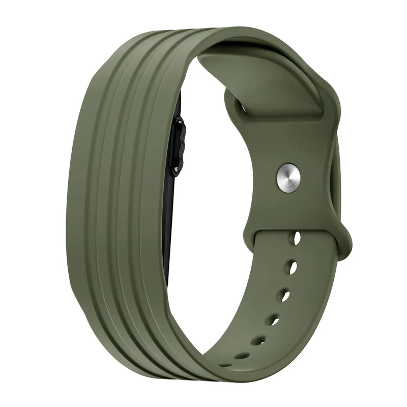 Bandz Garmin Cirqa Silikonarmband 'Classic' (Armeegrün)
