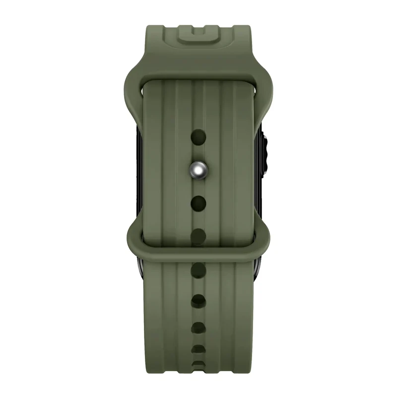 Bandz Garmin Cirqa Silikonarmband 'Classic' (Armeegrün)