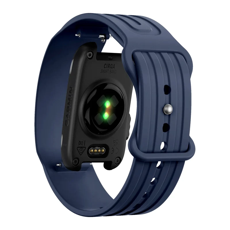 Bandz Garmin Cirqa Silikonarmband 'Classic' (Dunkelblau)