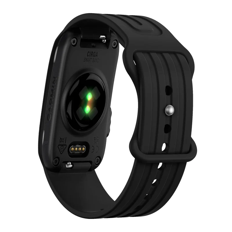 Bandz Garmin Cirqa Silikonarmband 'Classic' (Schwarz)