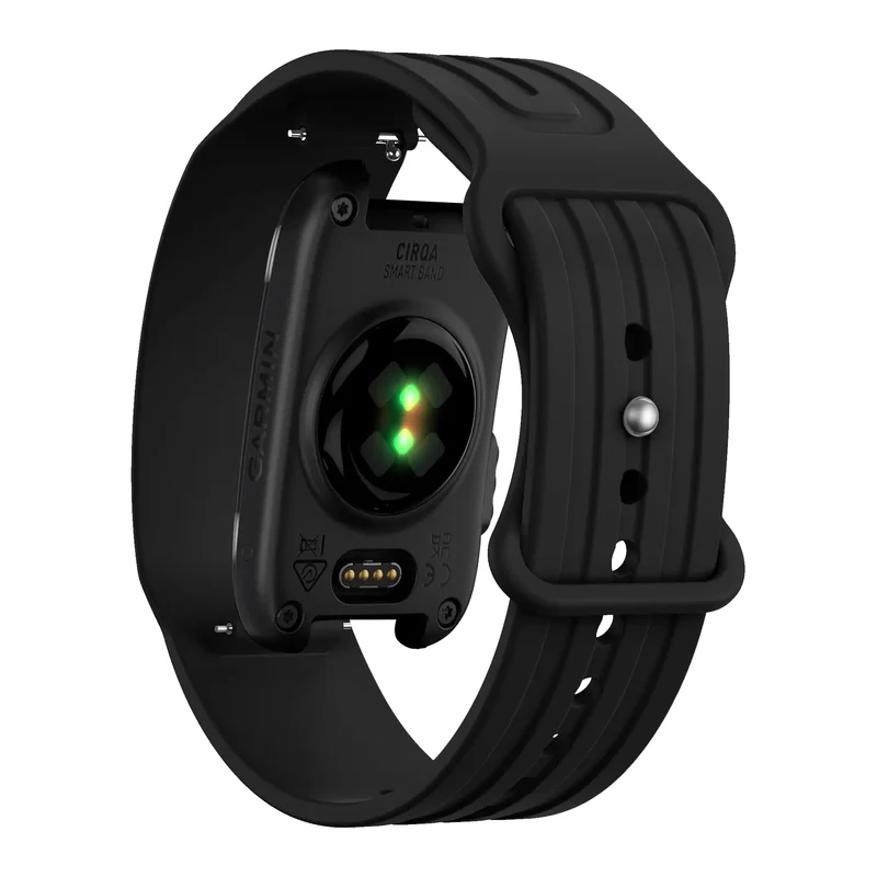 Bandz Garmin Cirqa Silikonarmband 'Classic' (Schwarz)