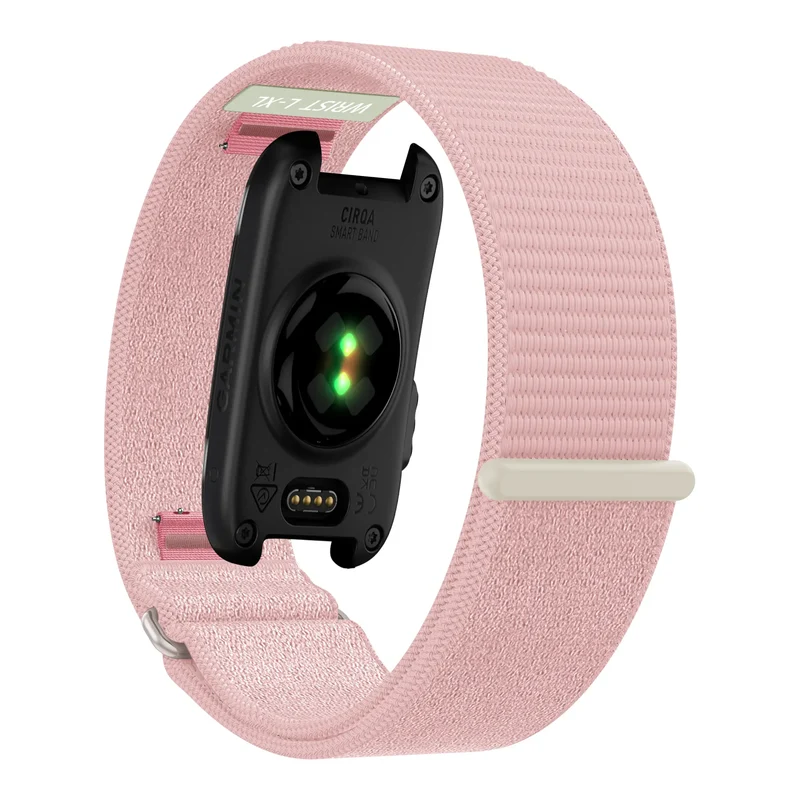 Bandz Garmin Cirqa Nylonarmband 'Classic' (Hellrosa)