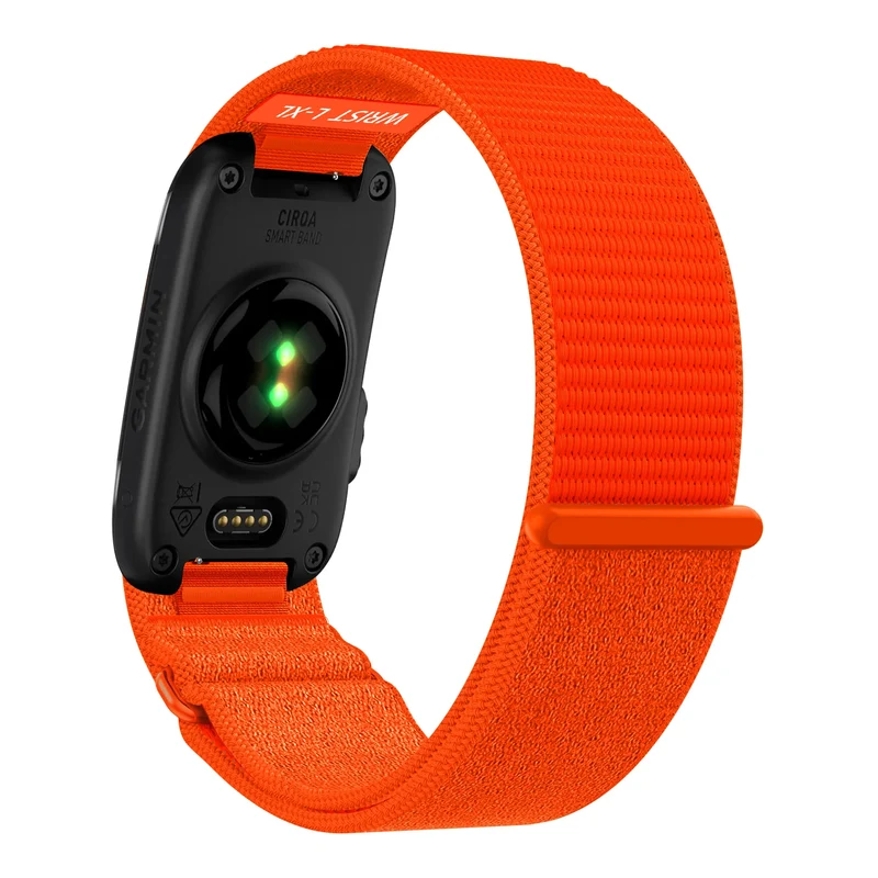 Bandz Garmin Cirqa Nylonarmband 'Classic' (Orange)