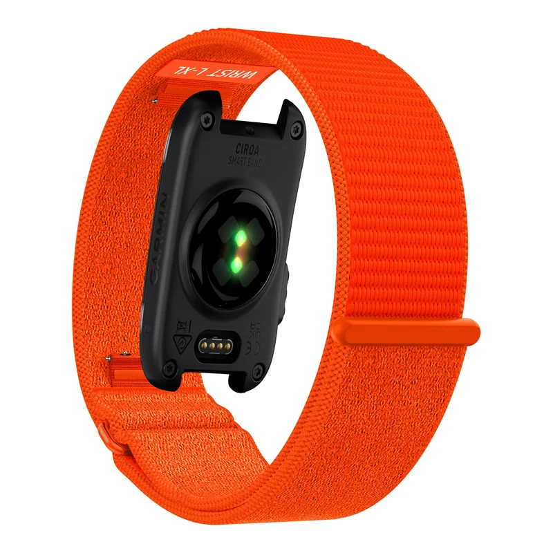 Bandz Garmin Cirqa Nylonarmband 'Classic' (Orange)