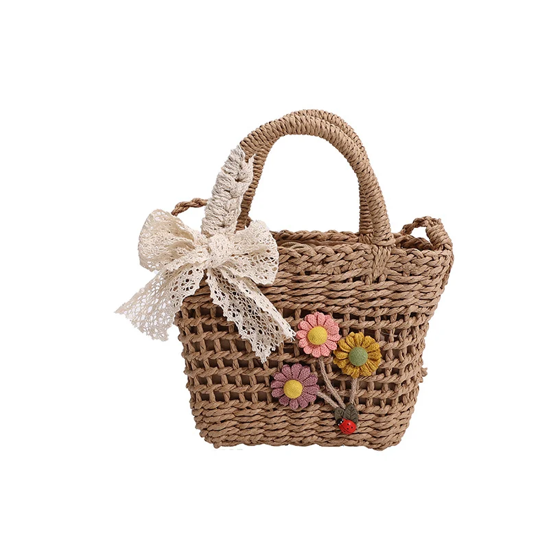 Florale Gewebte Tote Tasche