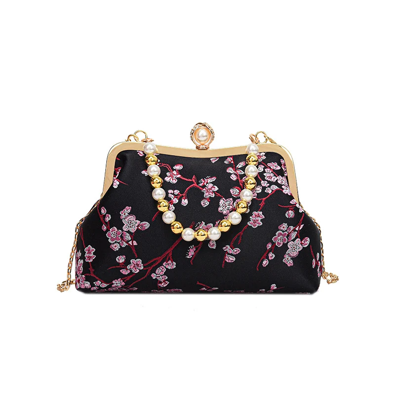 Florale Druck Abend Clutch