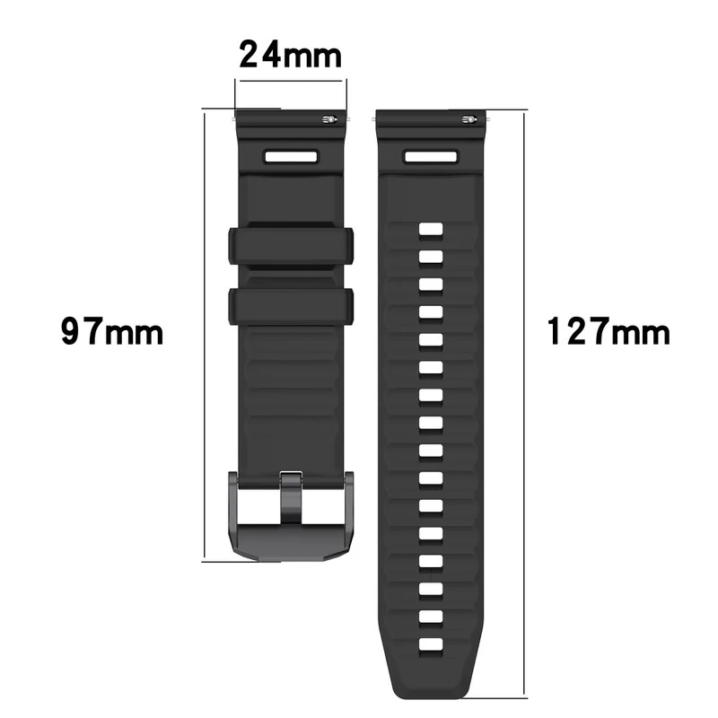 Sehr Modisch TicWatch Atlas Silikon Armband